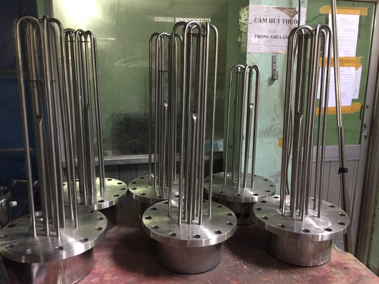 Điện trở nhiệt, điện trở lò hơi, điện trở bể  hóa chất