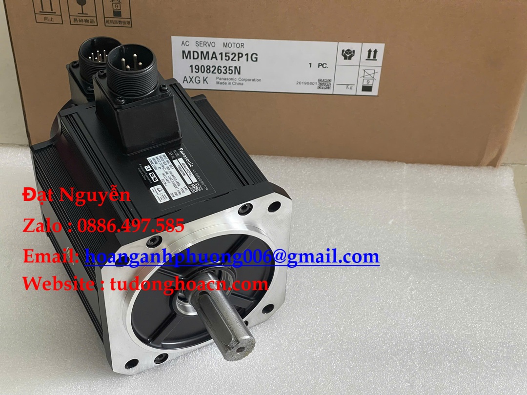 MDMA152P1G Panasonic – Servo Motor AC MINAS A4 1.5 kW, Middl
