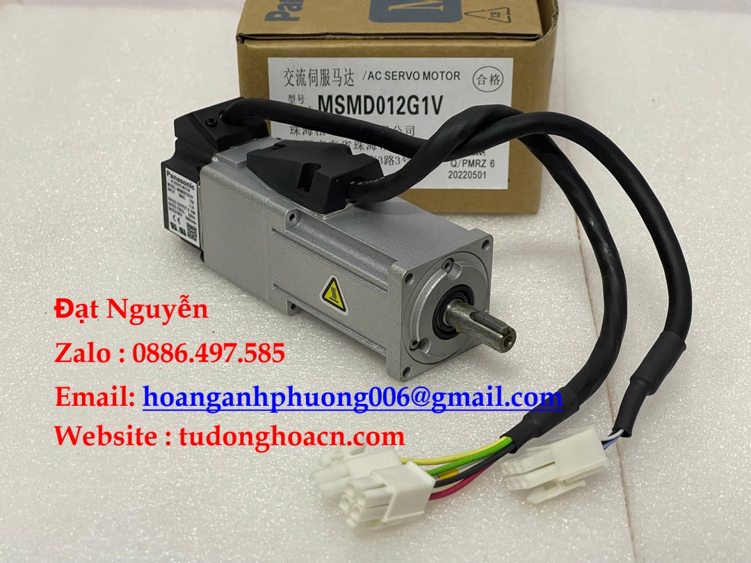 Động Cơ Panasonic MSMD012G1V Động Cơ Servo 100W Chính Hãng