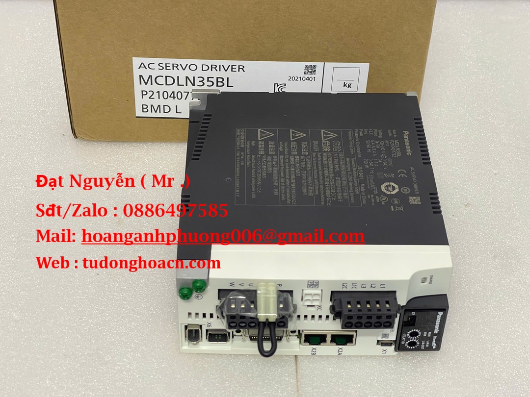 Servo Driver Panasonic MADLN15BE 200W, EtherCAT, MINAS A6
