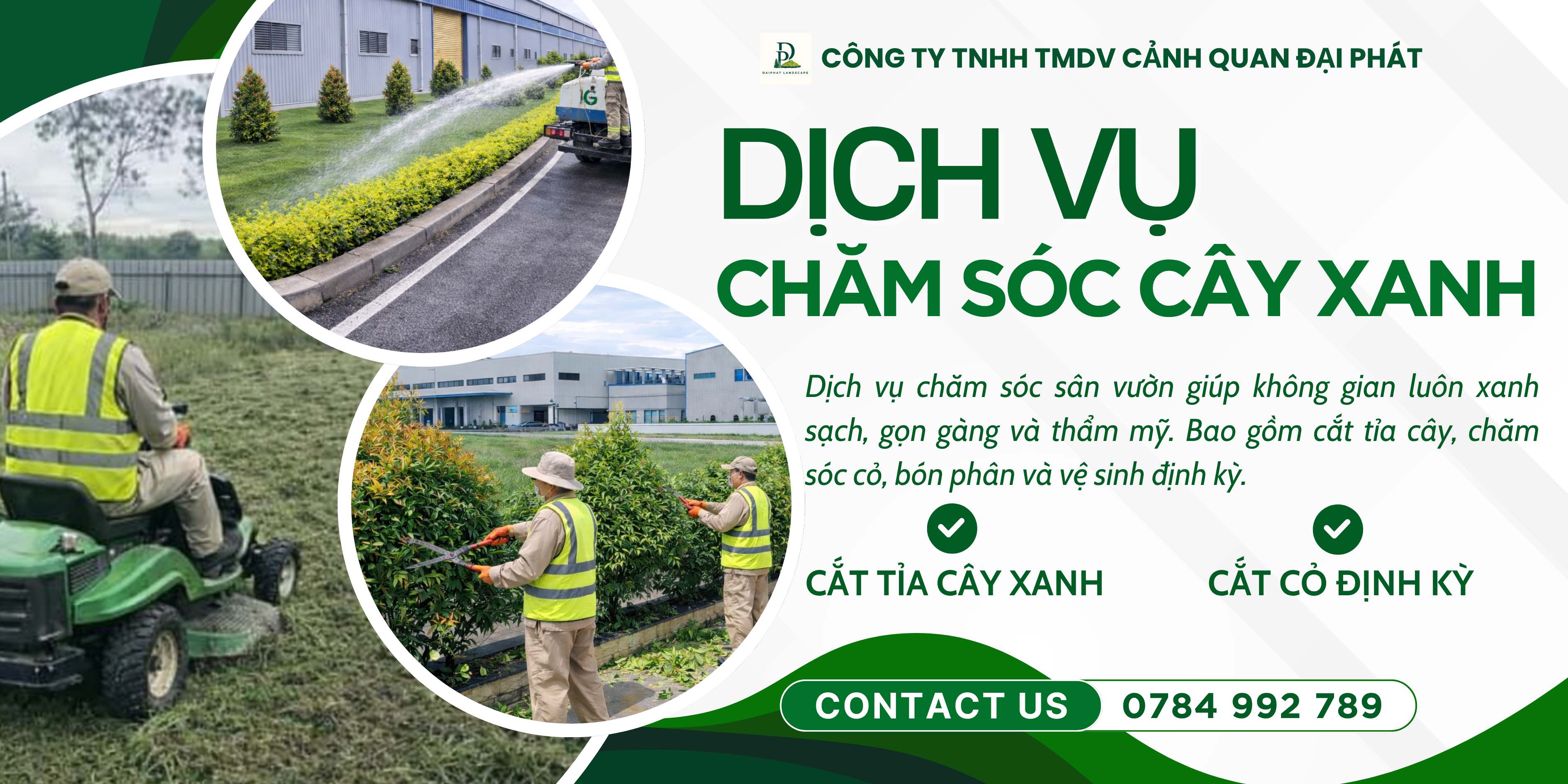 CÔNG TY CÂY XANH UY TÍN ĐỒNG NAI – THI CÔNG & CHĂM SÓC CẢNH QUAN